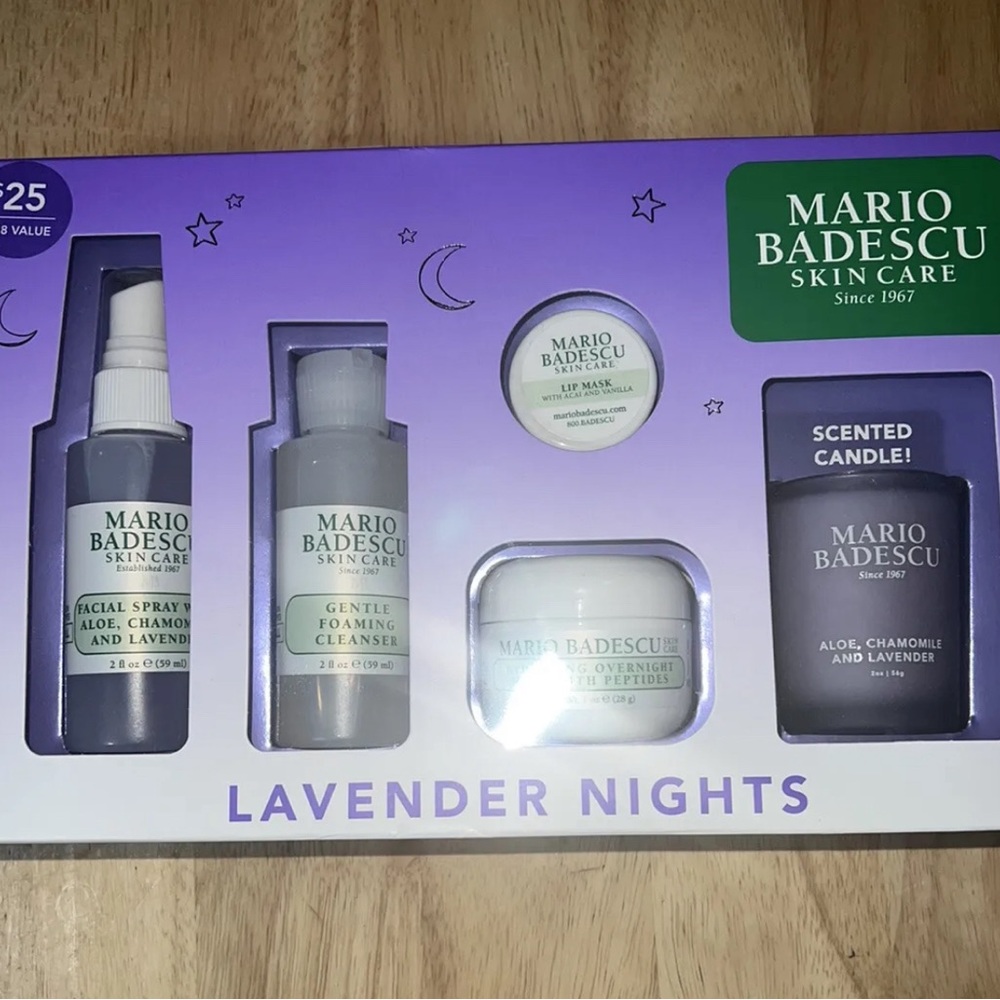 MARIO BADESCU 5-Pc. Lavender Nights Set BNIB - Picture 4 of 5